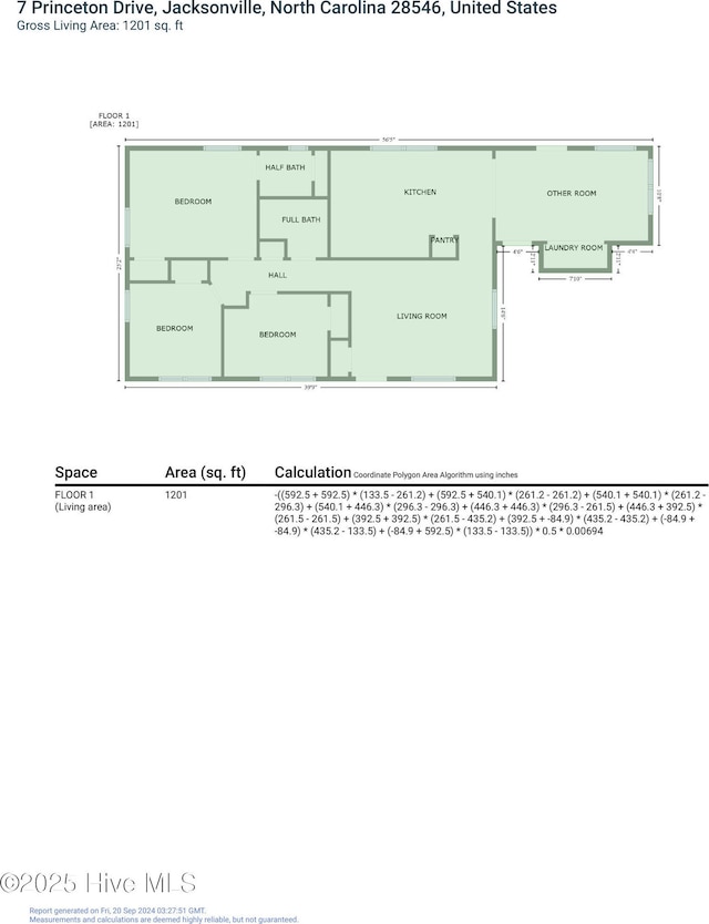 view of layout