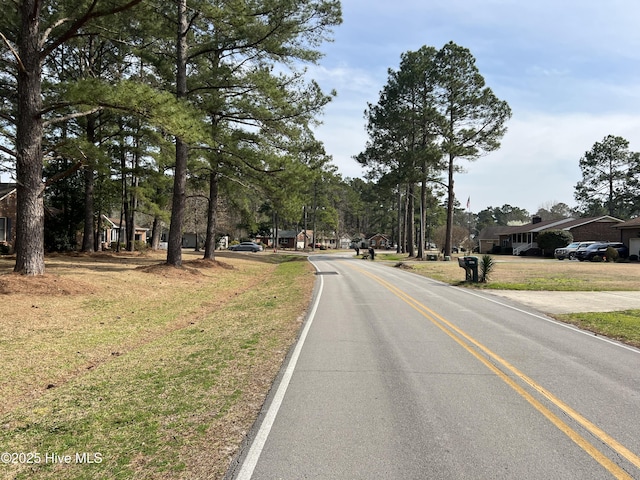 view of road