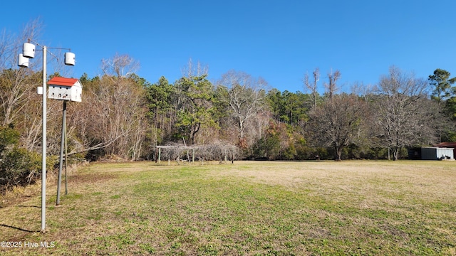 view of yard