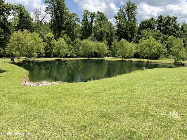 property view of water