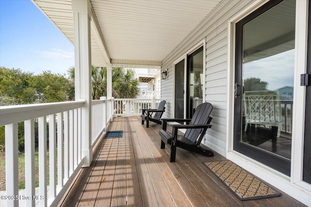 220 W Dolphin Dr, Oak Island, NC 28465 - view of deck