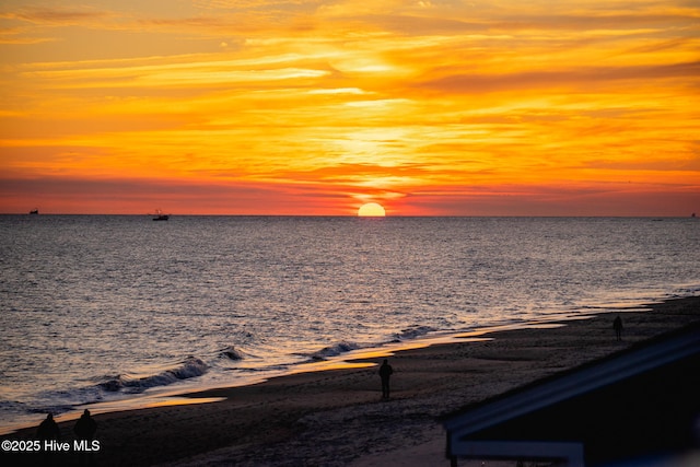 220 W Dolphin Dr, Oak Island, NC 28465 - water view with nearby beach