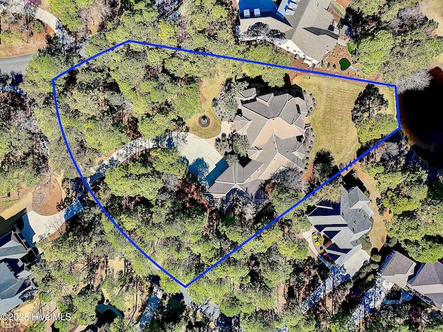 map / location with property boundaries highlighted