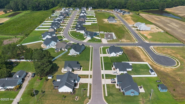4506 Fairhaven Dr W, Wilson, NC 27893 - aerial view of property and surrounding area with nearby suburban area