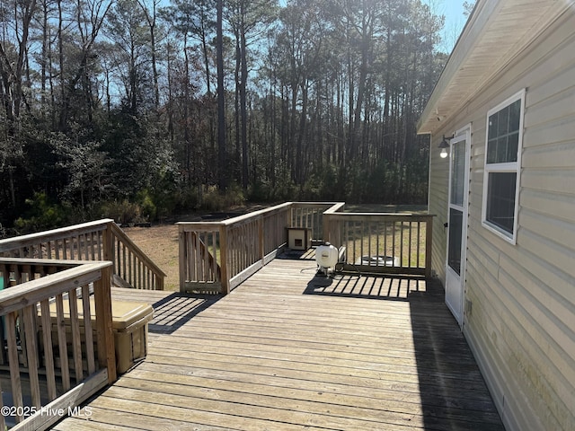 view of deck