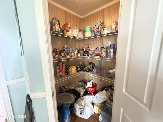 view of pantry