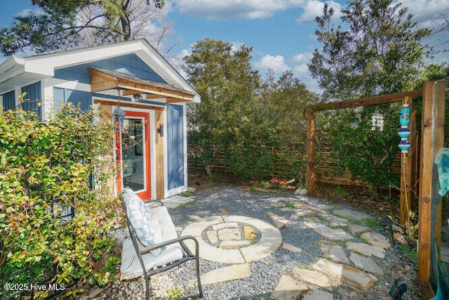 226 NE 76th St, Oak Island, NC 28465 - view of patio / terrace