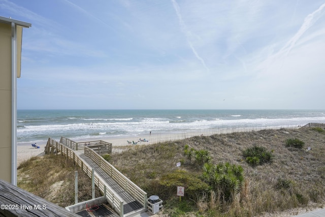 918 N New River Dr Unit 728, Surf City, NC 28445 - view of water feature featuring a view of the beach