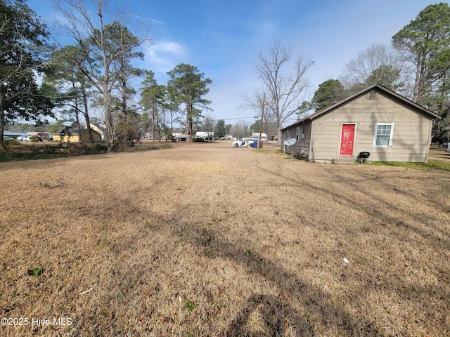 view of yard