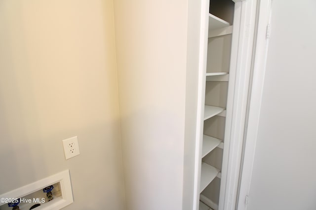 view of closet