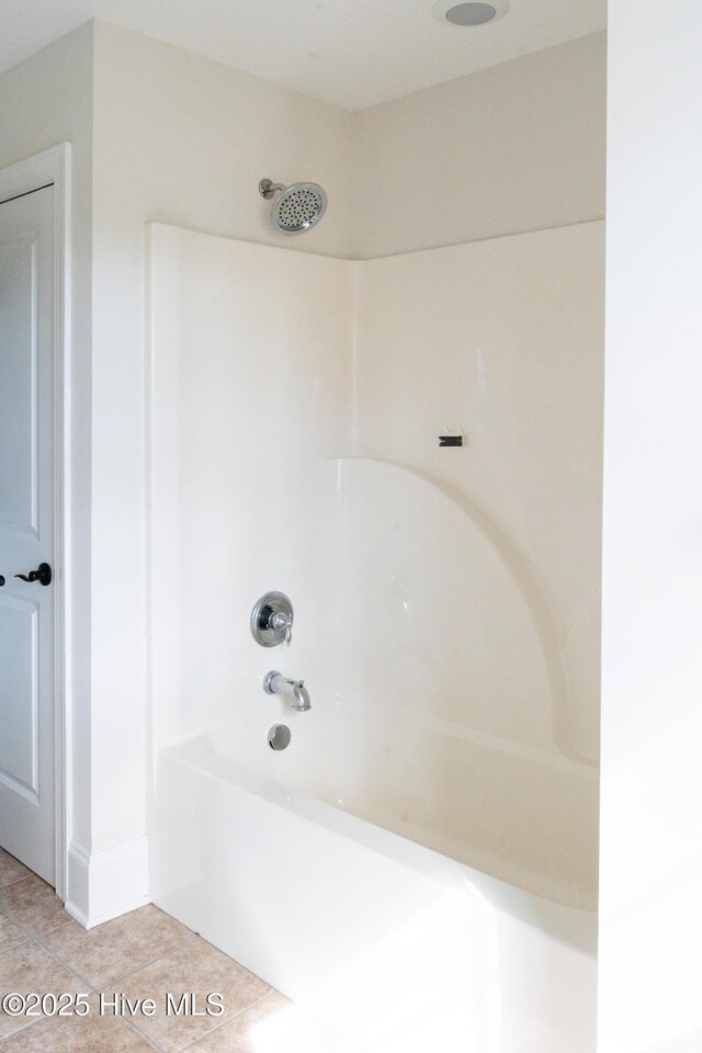 111 Wingate Dr, New Bern, NC 28562 - full bathroom with shower / washtub combination and tile patterned floors