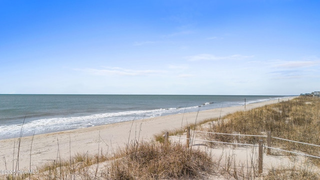 water view with a beach view