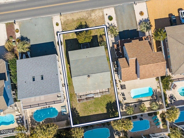 drone / aerial view