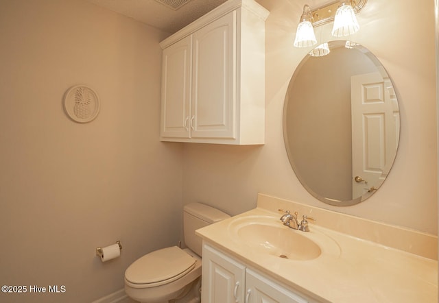 234 Crooked Gulley Cir, Sunset Beach, NC 28468 - half bathroom with toilet and vanity