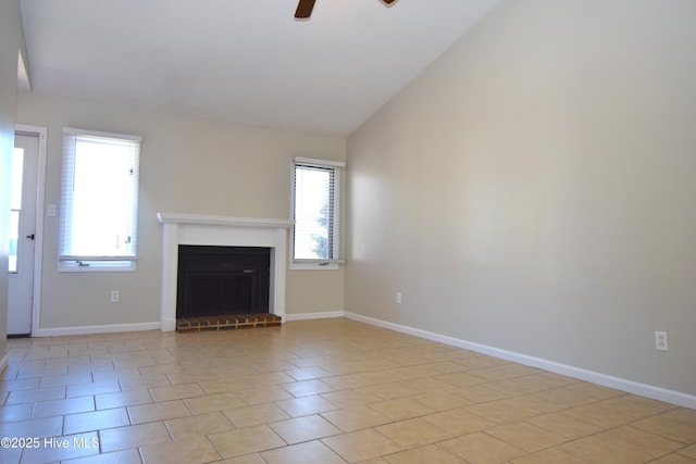 unfurnished bedroom featuring a ceiling fan, a closet, baseboards, and dark wood-type flooring