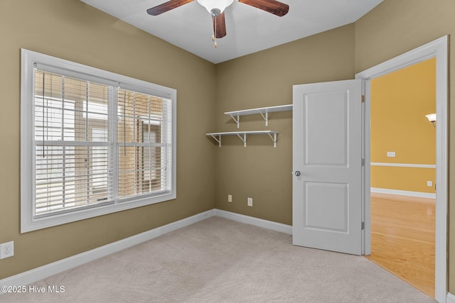 1036 Tideline Dr, Leland, NC 28451 - unfurnished room with ceiling fan and carpet floors