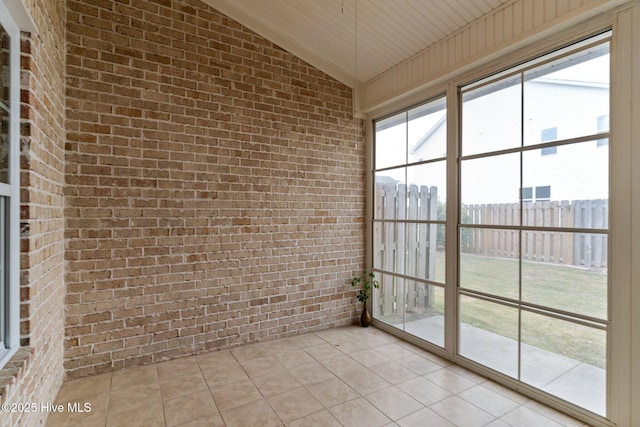 1036 Tideline Dr, Leland, NC 28451 - unfurnished sunroom featuring lofted ceiling