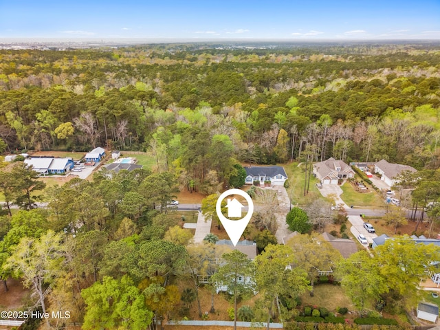 1611 Gores Landing Rd SW ., Unit Ocean Isle Beach, NC 28469 - aerial view with a wooded view