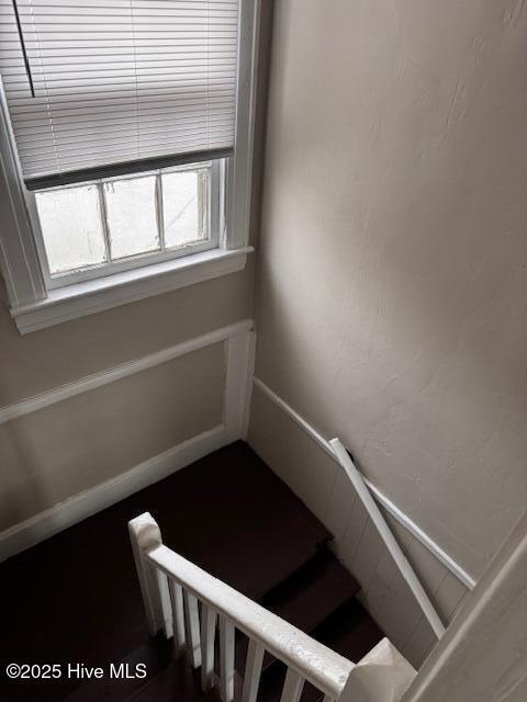 view of staircase