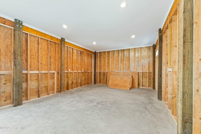 7103 E Yacht Dr, Oak Island, NC 28465 - unfurnished room featuring recessed lighting and concrete flooring