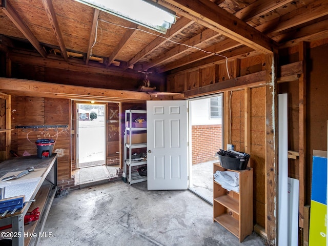 207 Cardinal Rd, Jacksonville, NC 28546 - miscellaneous room featuring unfinished concrete flooring