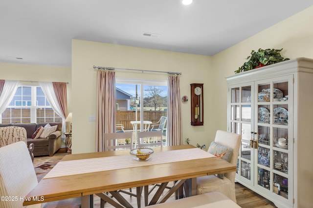 400 Frida Rd, New Bern, NC 28560 - dining area with wood finished floors