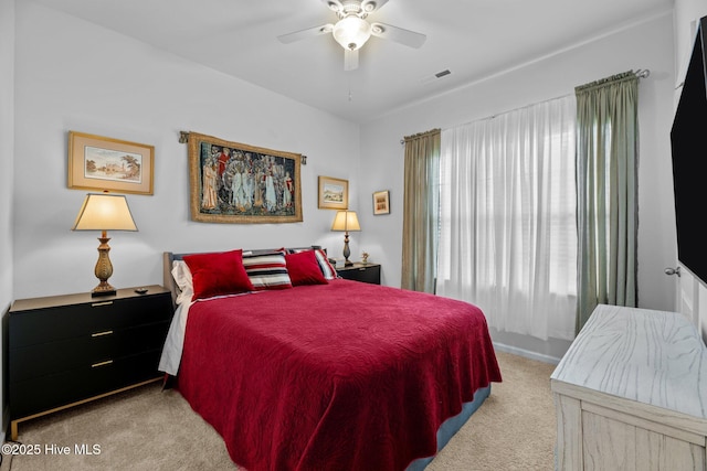 400 Frida Rd, New Bern, NC 28560 - bedroom featuring carpet flooring and ceiling fan