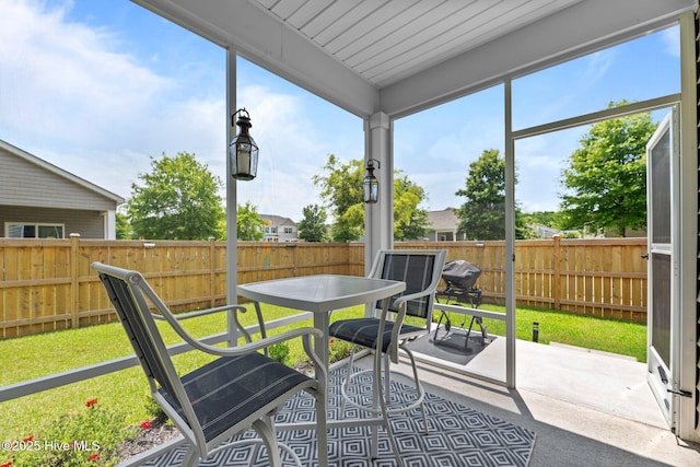 400 Frida Rd, New Bern, NC 28560 - sunroom / solarium with outdoor dining space