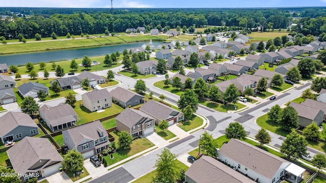 400 Frida Rd, New Bern, NC 28560 - aerial perspective of suburban area with a large body of water