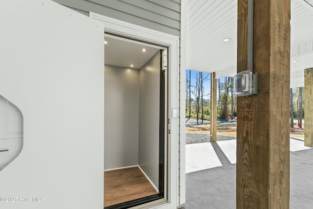 7105 E Yacht Dr, Oak Island, NC 28465 - interior space featuring recessed lighting