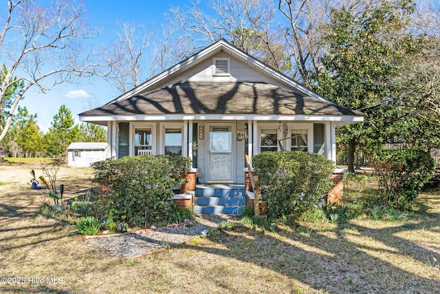 bungalow with covered porch