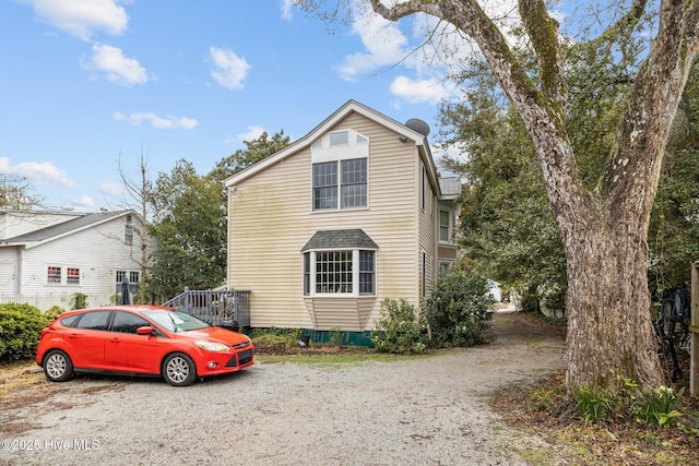 view of front of house