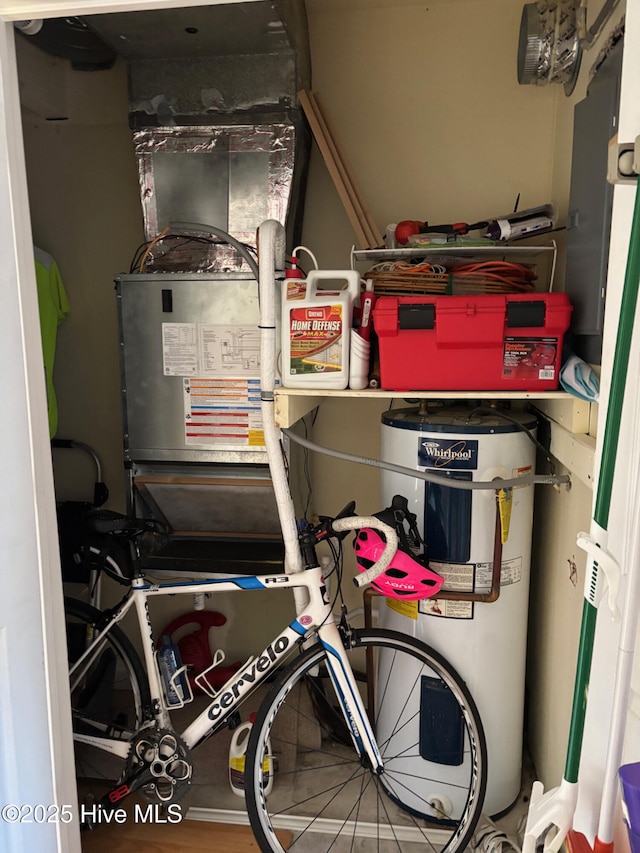 view of utility room