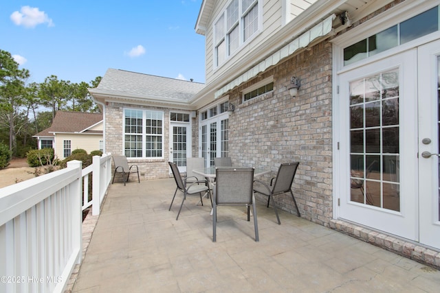 2906 Legends Dr, Southport, NC 28461 - view of patio / terrace with outdoor dining space