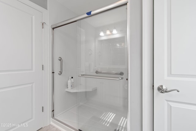 2906 Legends Dr, Southport, NC 28461 - bathroom featuring a stall shower