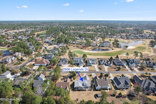 2906 Legends Dr, Southport, NC 28461 - aerial view of property's location featuring nearby suburban area