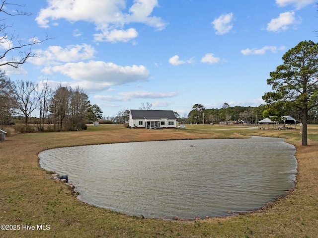 property view of water