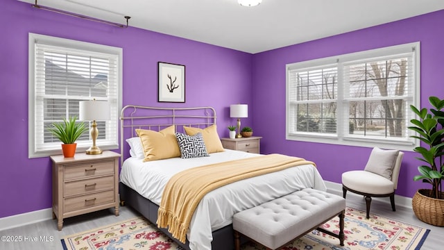 13596 Hobbton Hwy, Newton Grove, NC 28366 - bedroom with wood finished floors and baseboards
