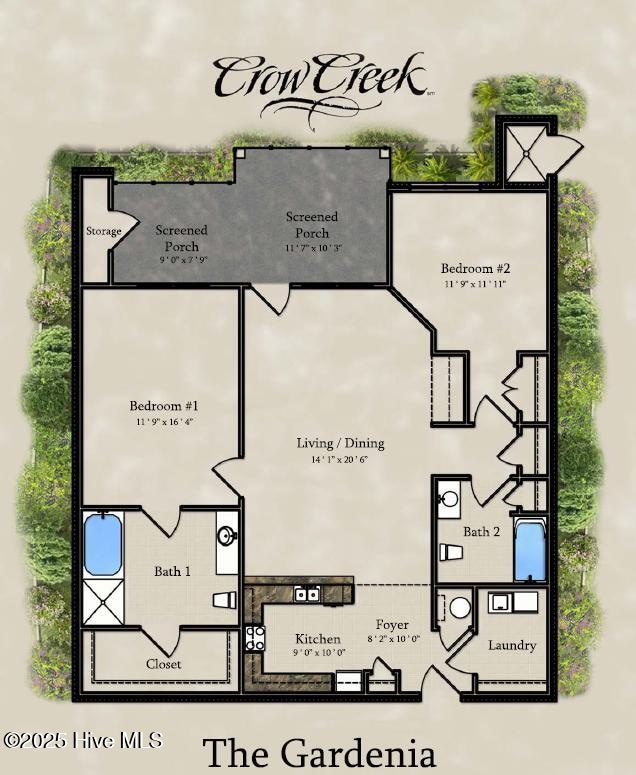 280 Woodlands Way Unit 1, Calabash, NC 28467 - room layout