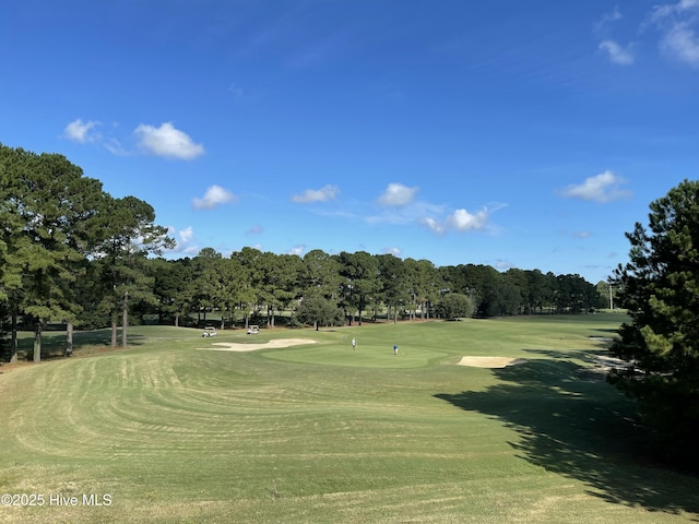 view of home's community with golf course view