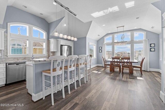 room details featuring recessed lighting and elevator