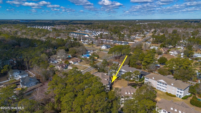 birds eye view of property featuring a residential view