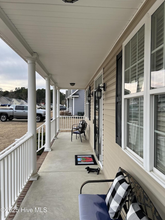 6725 Hemlock Ct, Sims, NC 27880 - view of patio / terrace featuring a porch