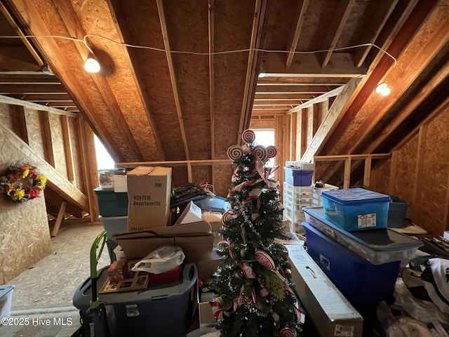 6725 Hemlock Ct, Sims, NC 27880 - view of unfinished attic