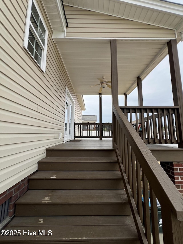 6725 Hemlock Ct, Sims, NC 27880 - view of staircase