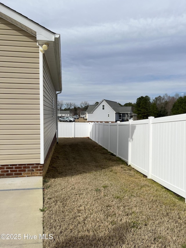 6725 Hemlock Ct, Sims, NC 27880 - view of yard with fence