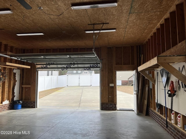 6725 Hemlock Ct, Sims, NC 27880 - view of garage
