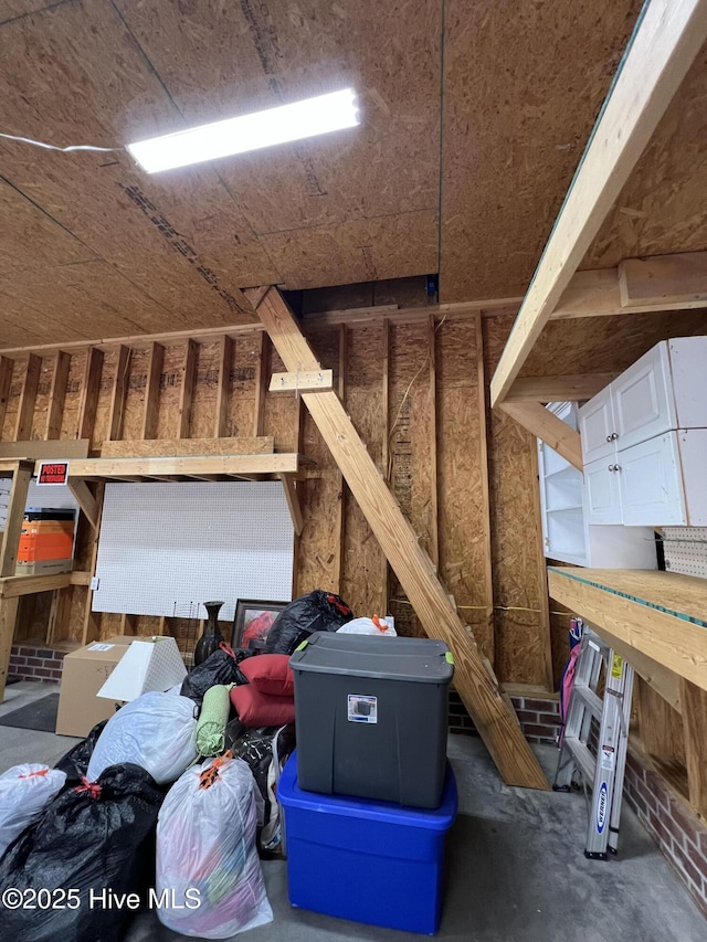 6725 Hemlock Ct, Sims, NC 27880 - view of unfinished attic