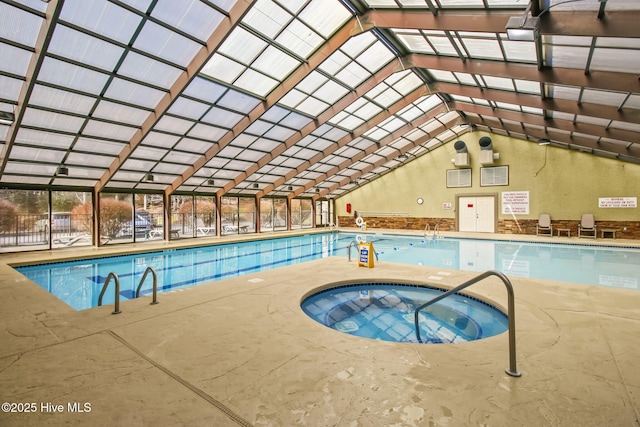 view of community pool