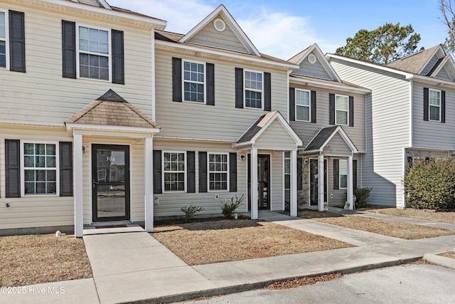 view of townhome / multi-family property